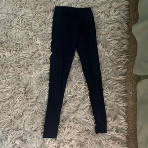 Varsity navy blue leggings